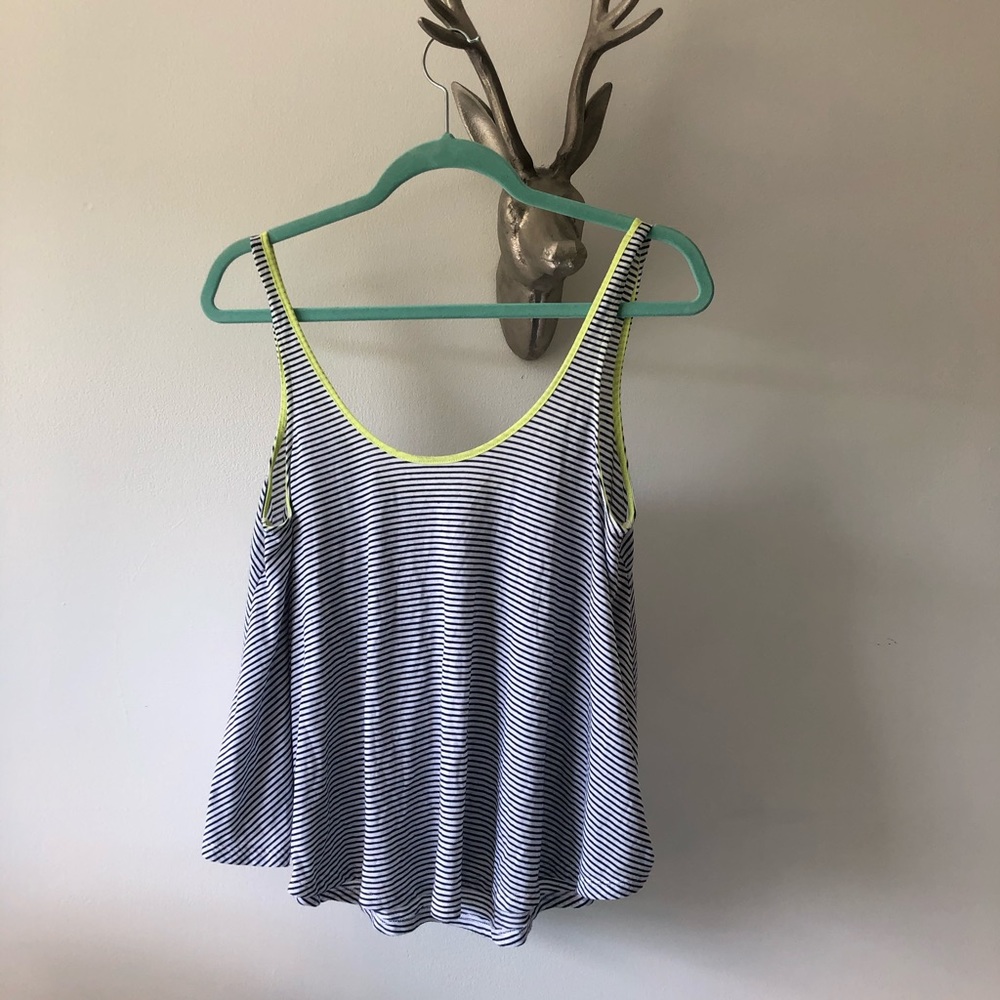 American eagle outfitters striped tank